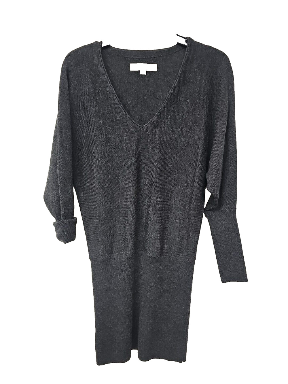 Ann Taylor Loft Sweater Dress Womens Size S Dolman Sleeves Merino Wool Blend